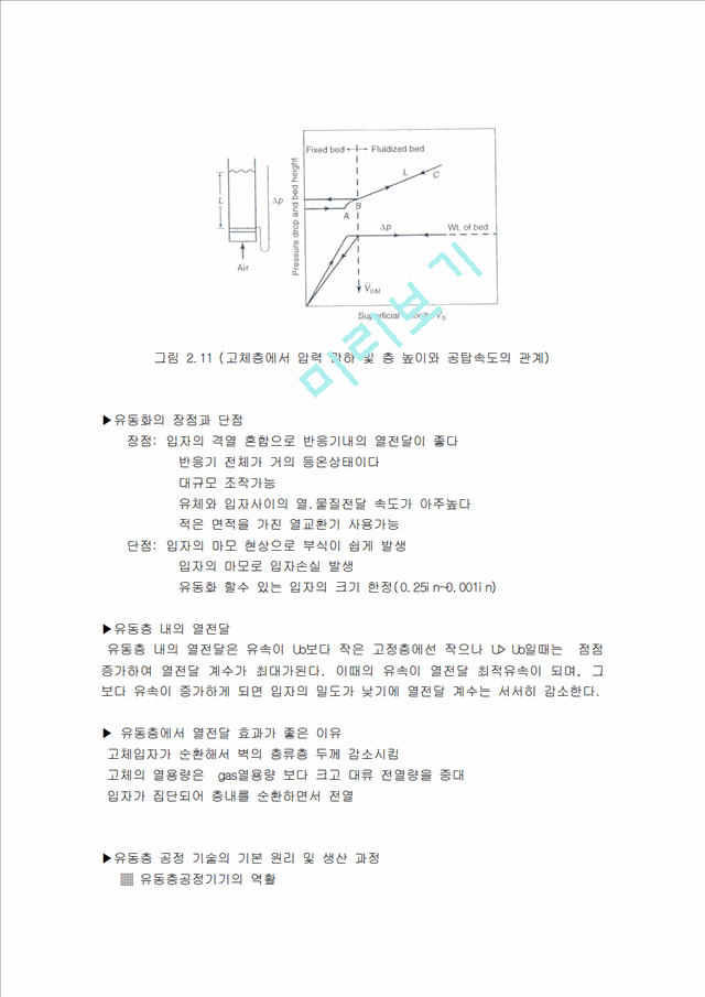 [자연과학] 유동화 실험에 관한 이론자료.hwp